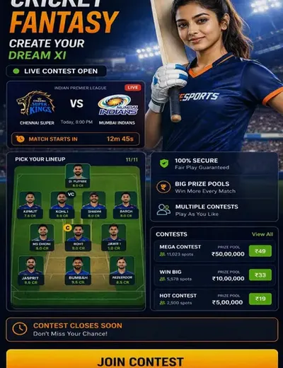 5gbet (5 gbet bet) fantasy cricket & matchday visual 3